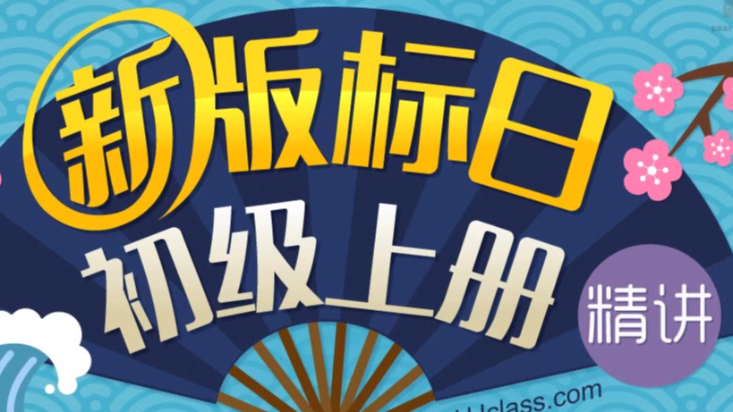 【王骑a】新标准日语初级精讲 |葱花老师